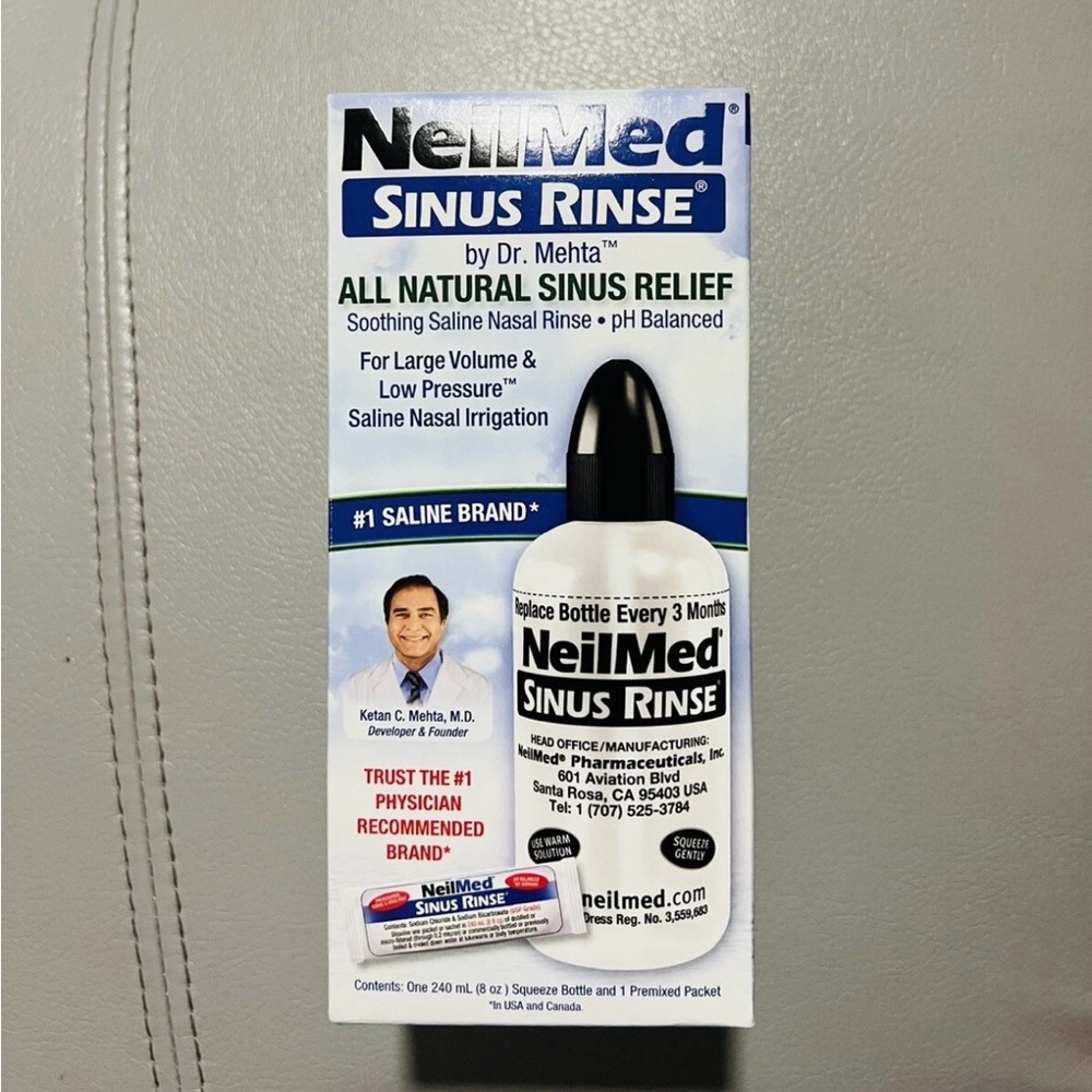 NeilMed (4) Sinus Rinse Kits NIB